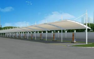 昆玉市膜结构停车棚