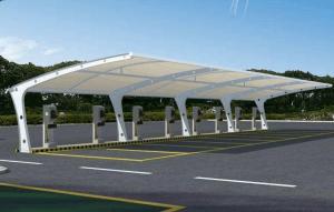 昆玉市膜结构停车棚