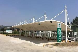 昆玉市膜结构停车棚